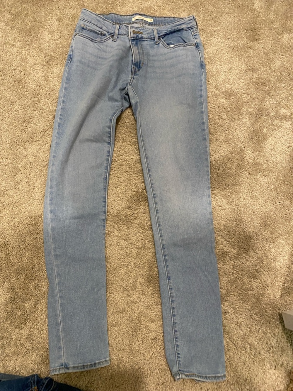 Levi’s Light Wash Skinny Jeans